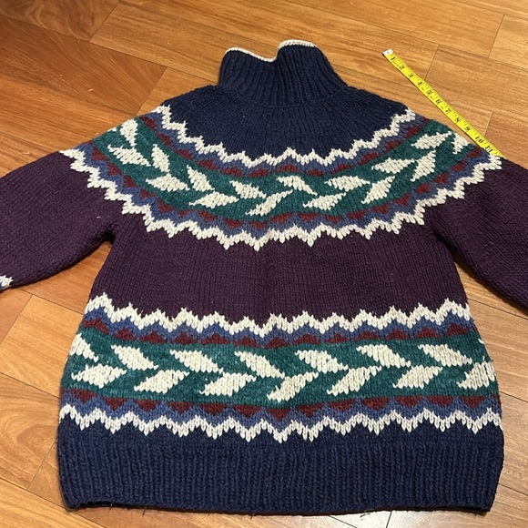 Sue Dille Designs Handspun Wool Sweater - Picture 9 of 9
